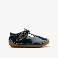 Tiny Skip Toddler Navy Patent | Clarks discount