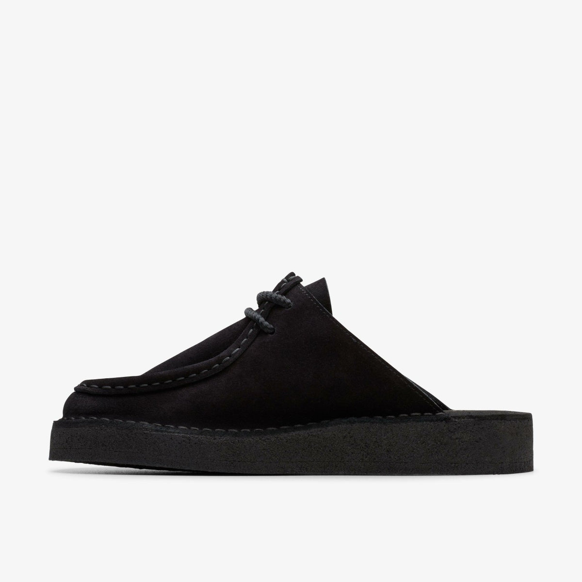 Desert Nomad Mule Black Suede | Clarks for sale