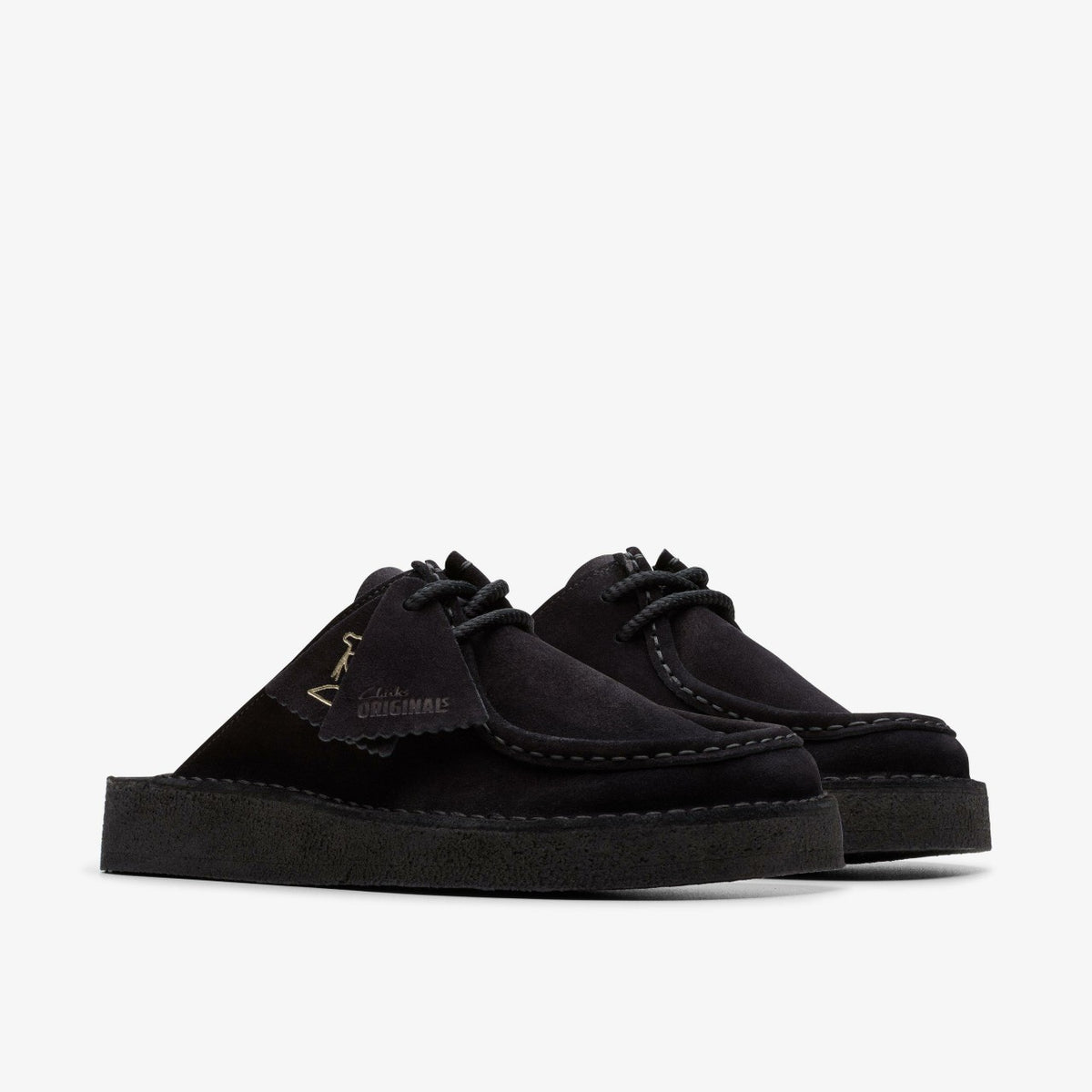 Desert Nomad Mule Black Suede | Clarks for sale