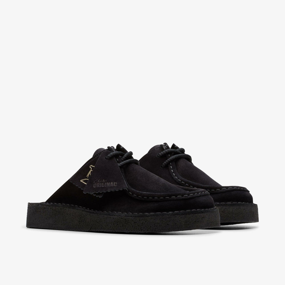 Desert Nomad Mule Black Suede | Clarks for sale