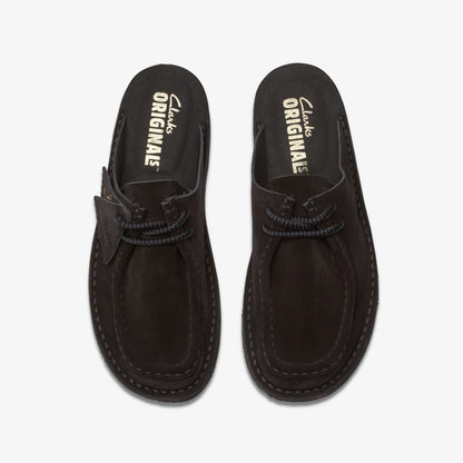 Desert Nomad Mule Black Suede | Clarks for sale