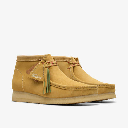 Wallabee Boot Golden Tan Suede | Clarks Sale