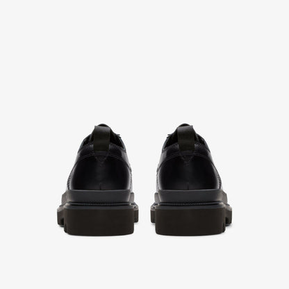 Badell Lace Black Leather | Clarks discount