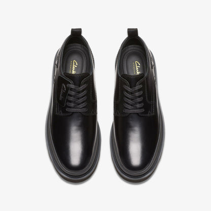 Badell Lace Black Leather | Clarks discount