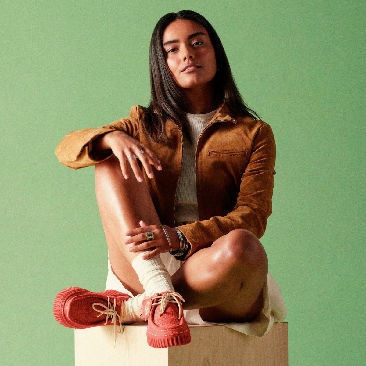 Torhill Bee Coral Suede | Clarks online