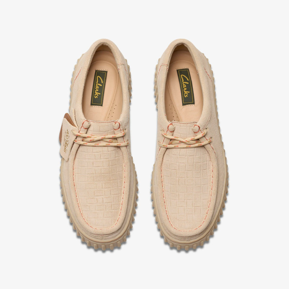 Torhill Bee Ecru Suede | Clarks on Sale