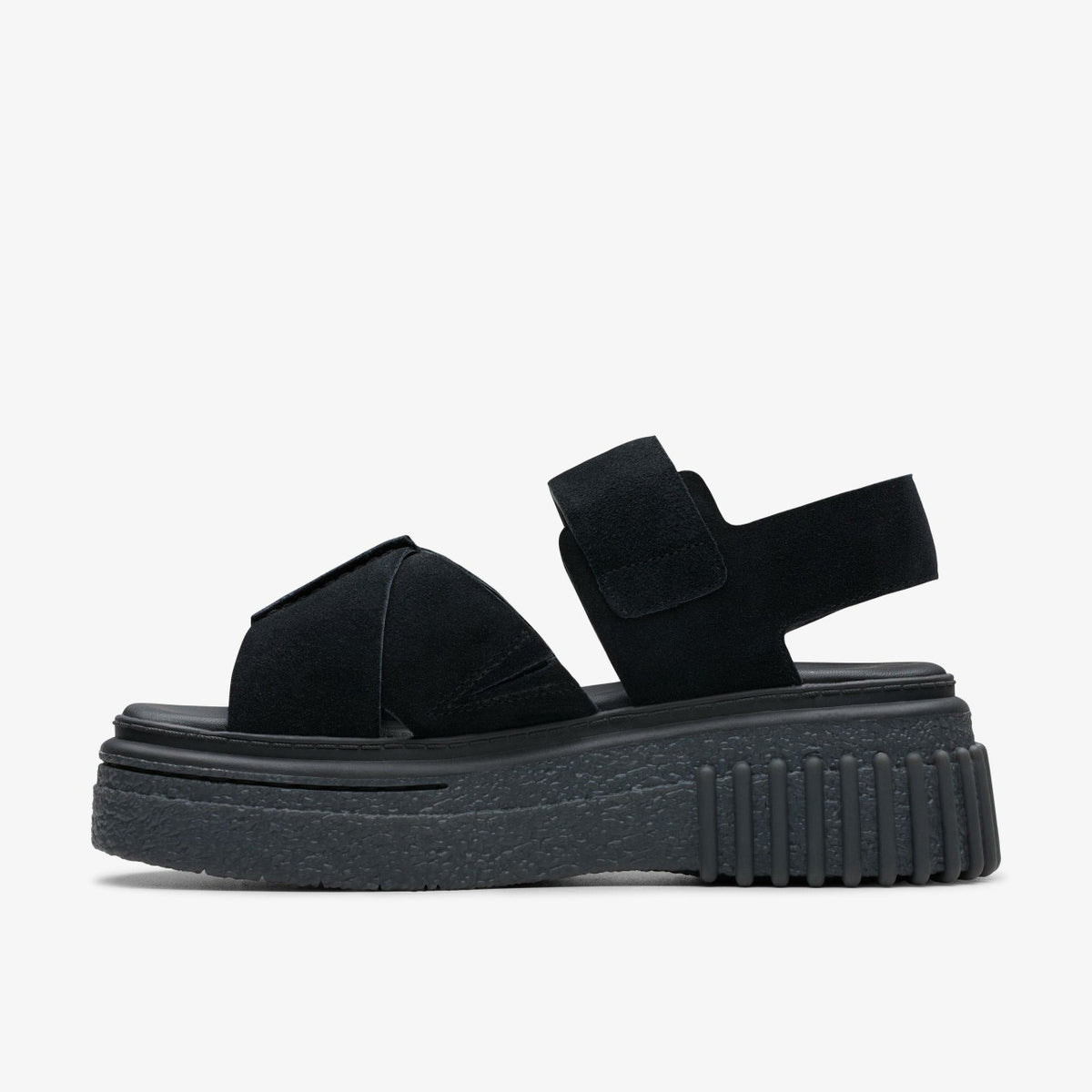 Evamar Wish Black Suede | Clarks outlet