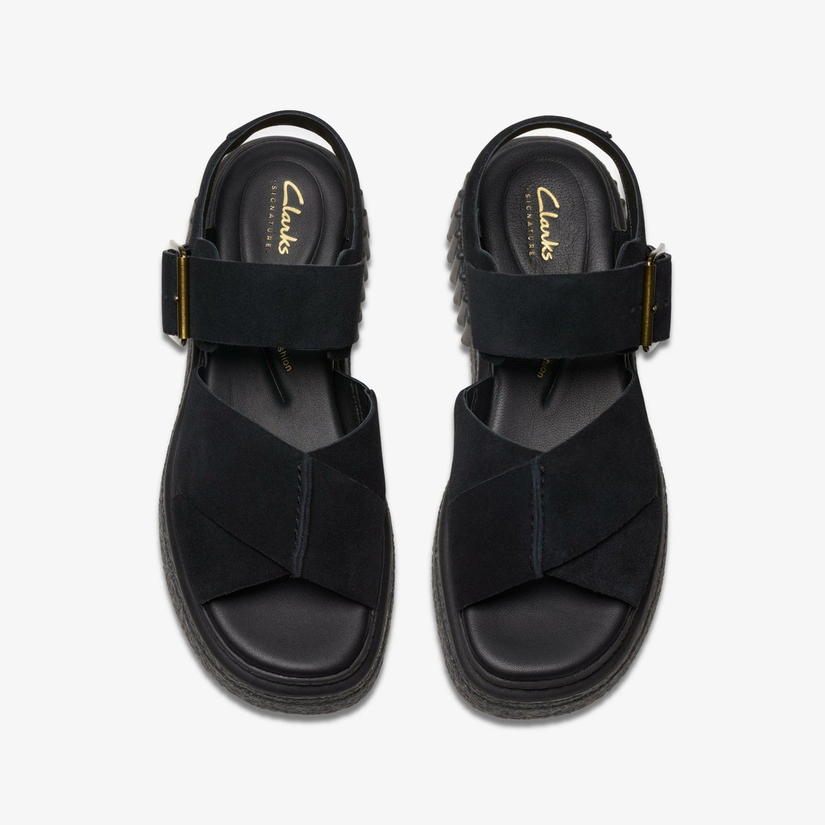 Evamar Wish Black Suede | Clarks outlet