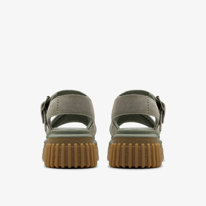 Evamar Wish Light Green Suede | Clarks discount