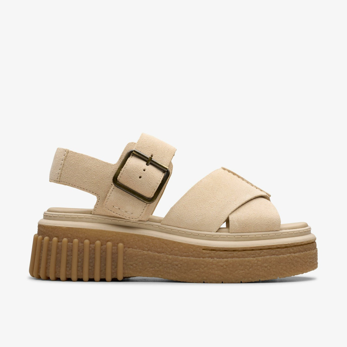 Evamar Wish Ecru Suede | Clarks Sale