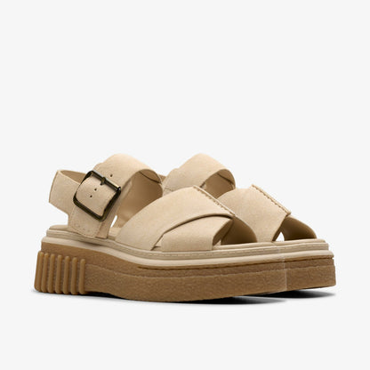 Evamar Wish Ecru Suede | Clarks Sale
