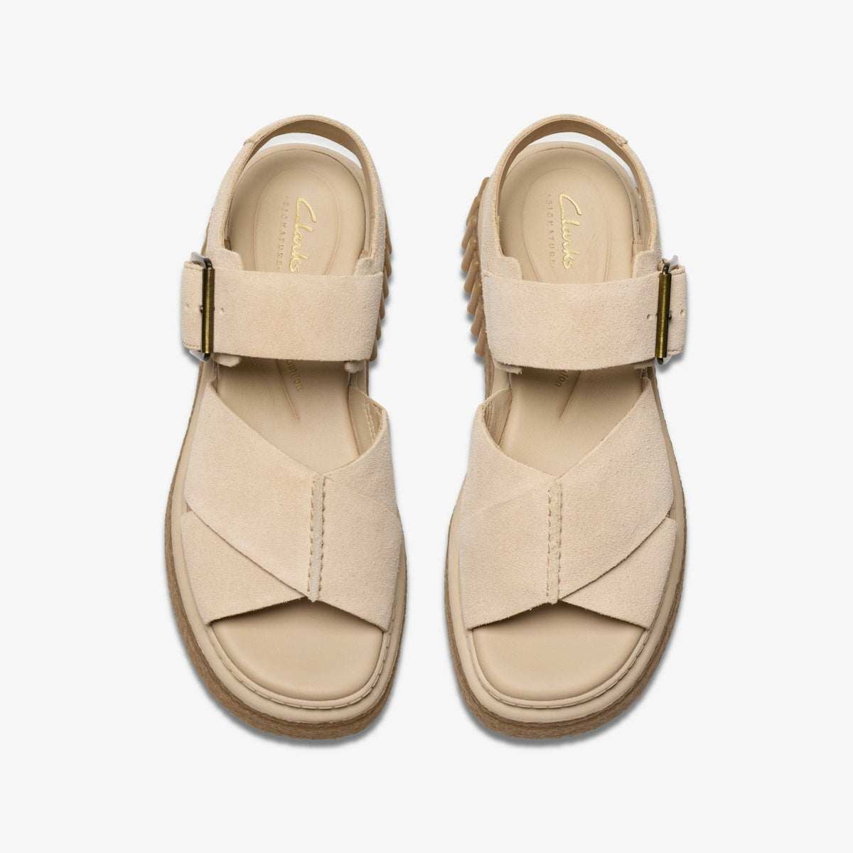 Evamar Wish Ecru Suede | Clarks Sale