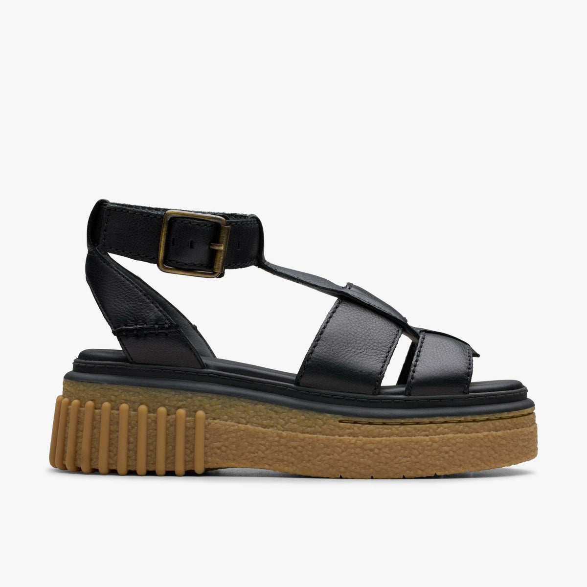 Evamar Sun Black Leather | Clarks online