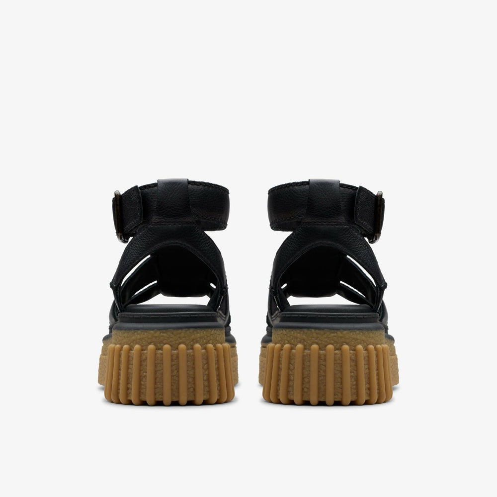 Evamar Sun Black Leather | Clarks online