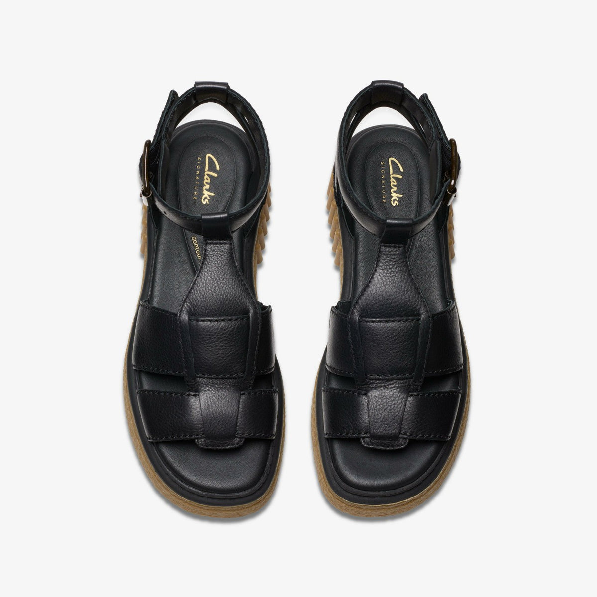 Evamar Sun Black Leather | Clarks online