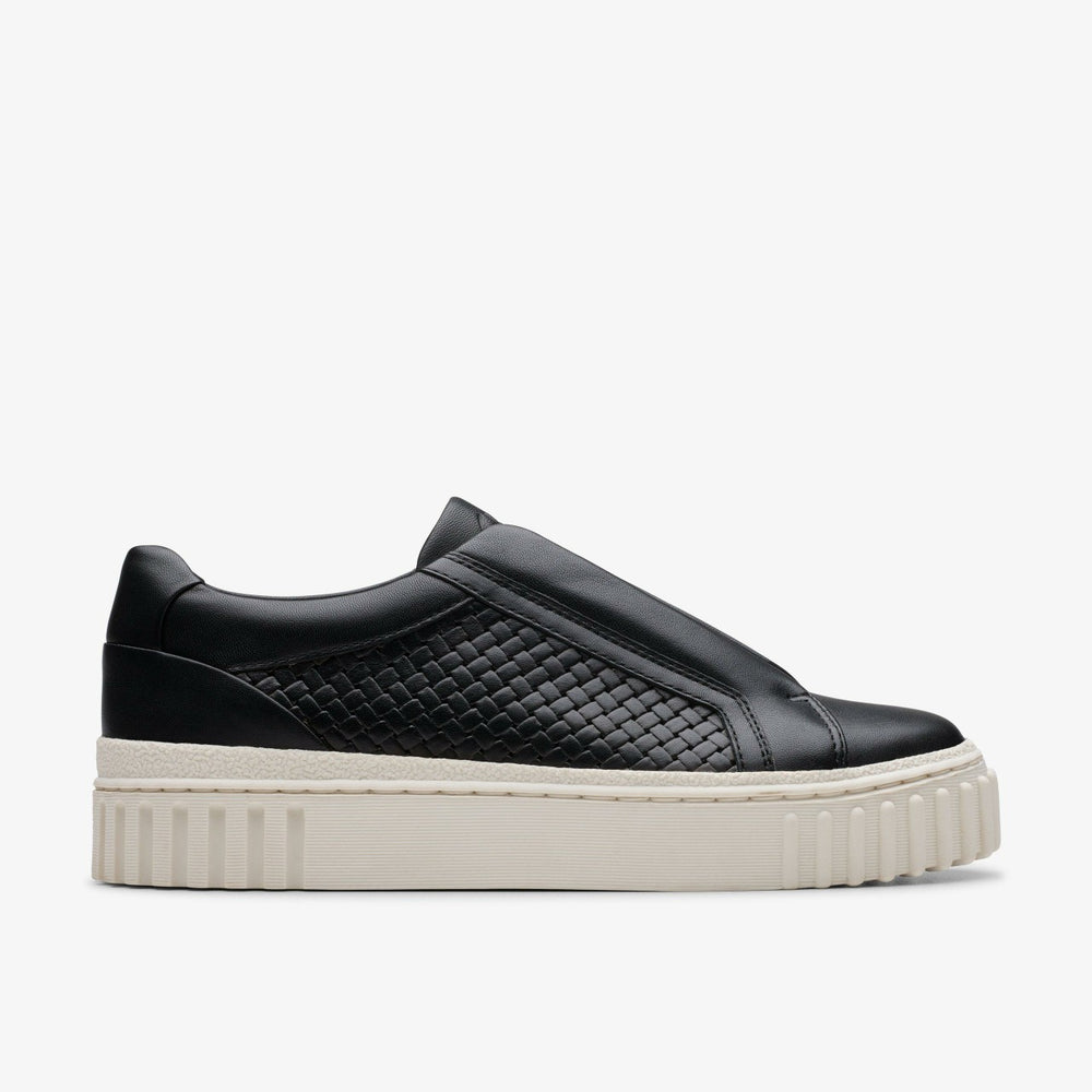 Mayhill Bay Black Leather | Clarks on Sale