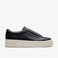 Mayhill Bay Black Leather | Clarks on Sale