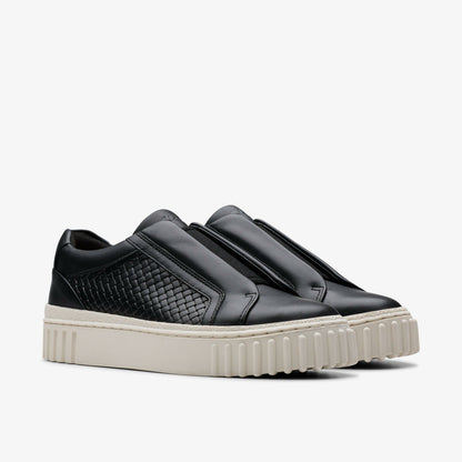 Mayhill Bay Black Leather | Clarks on Sale