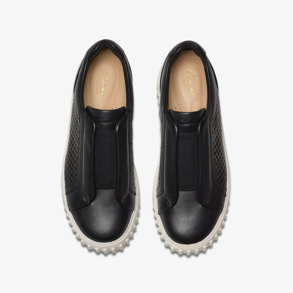 Mayhill Bay Black Leather | Clarks on Sale