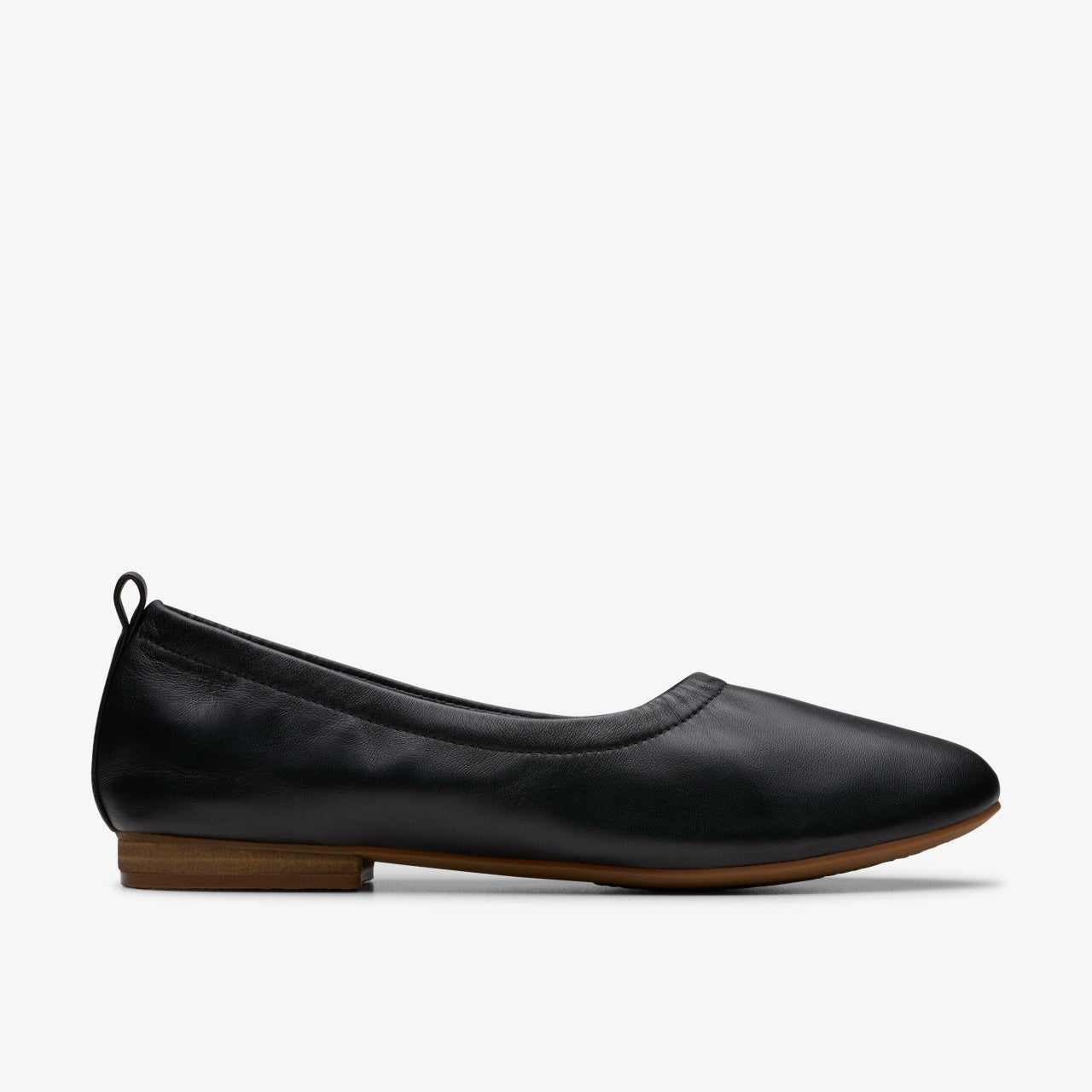 Fawna Soft Black Leather | Clarks for sale