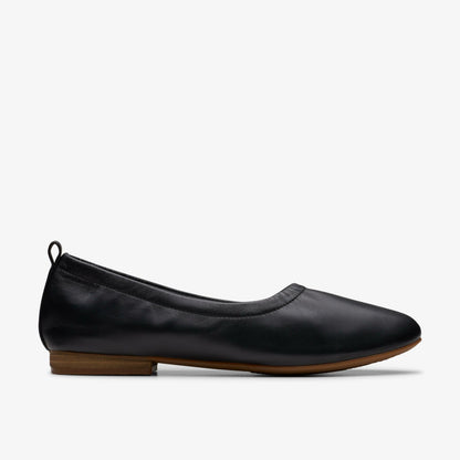 Fawna Soft Black Leather | Clarks for sale