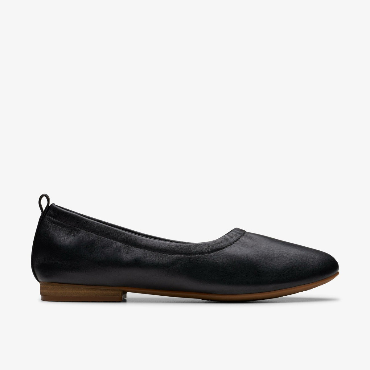 Fawna Soft Black Leather | Clarks for sale