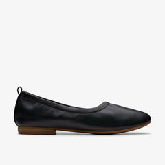 Fawna Soft Black Leather | Clarks for sale