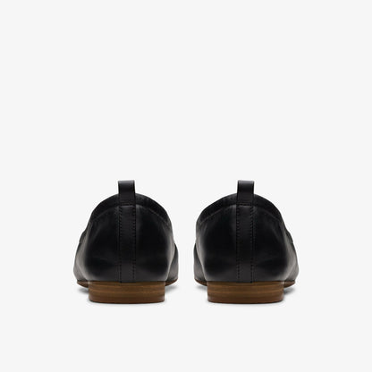Fawna Soft Black Leather | Clarks for sale