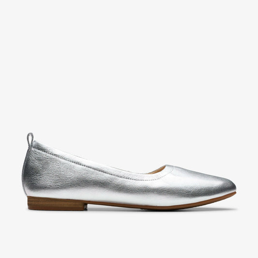 Fawna Soft Silver Metallic | Clarks outlet