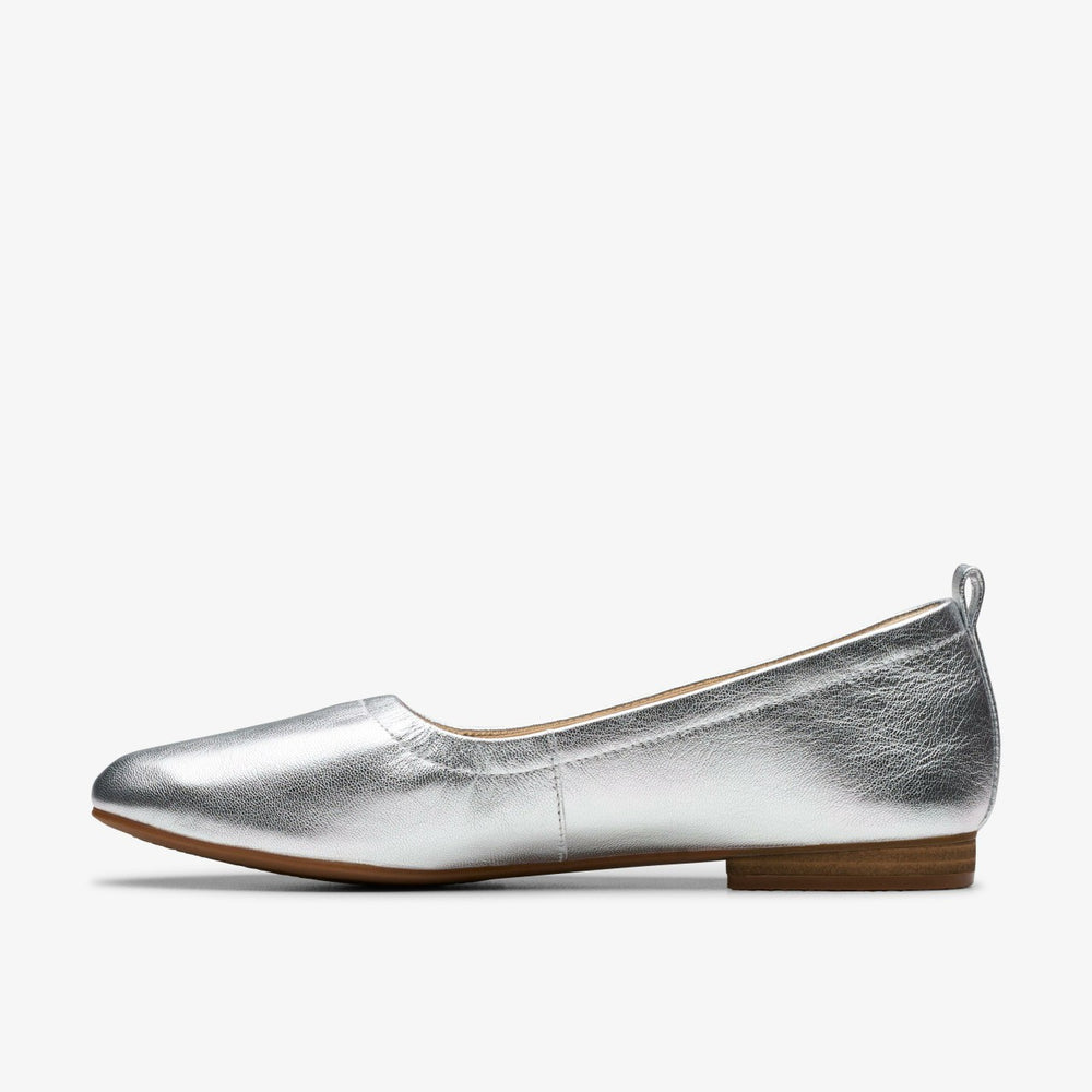 Fawna Soft Silver Metallic | Clarks outlet