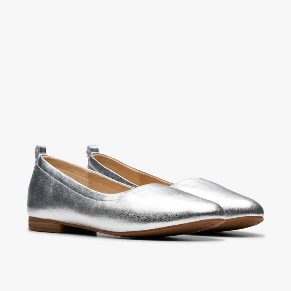 Fawna Soft Silver Metallic | Clarks outlet