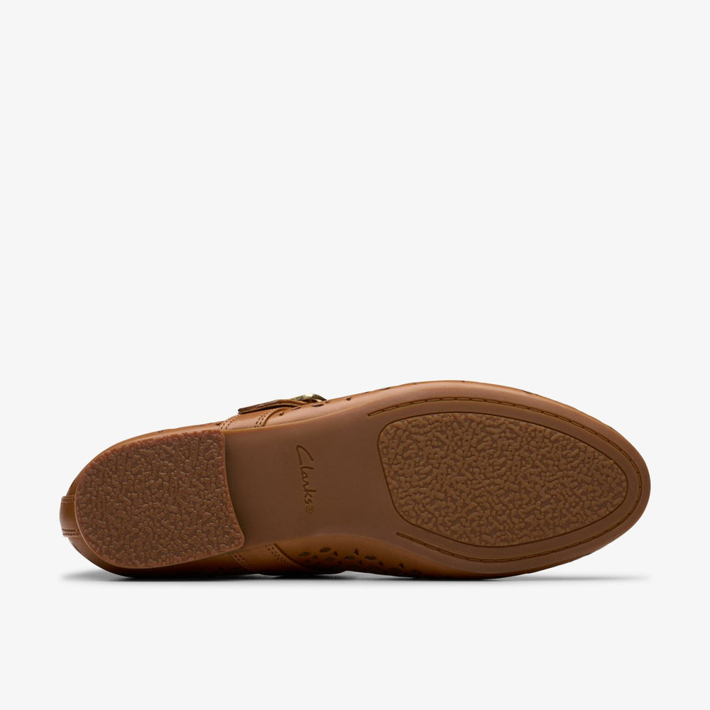 Fawna Jane Tan Leather | Clarks online