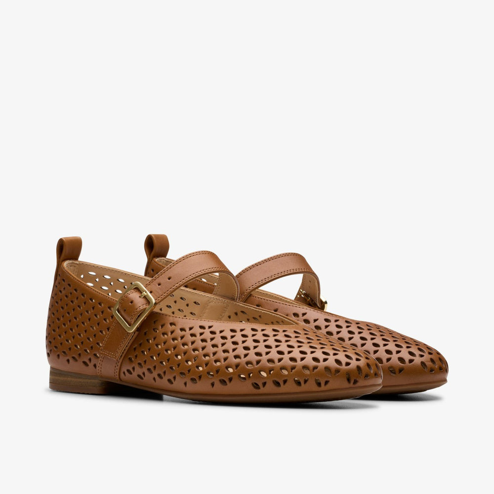 Fawna Jane Tan Leather | Clarks online