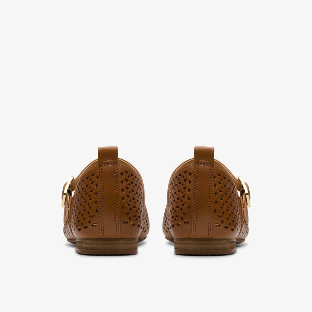 Fawna Jane Tan Leather | Clarks online