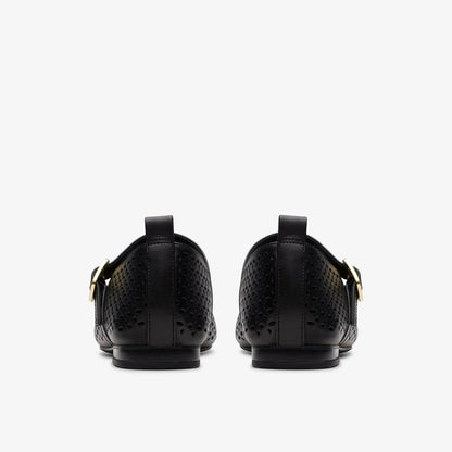 Fawna Jane Black Leather | Clarks on Sale