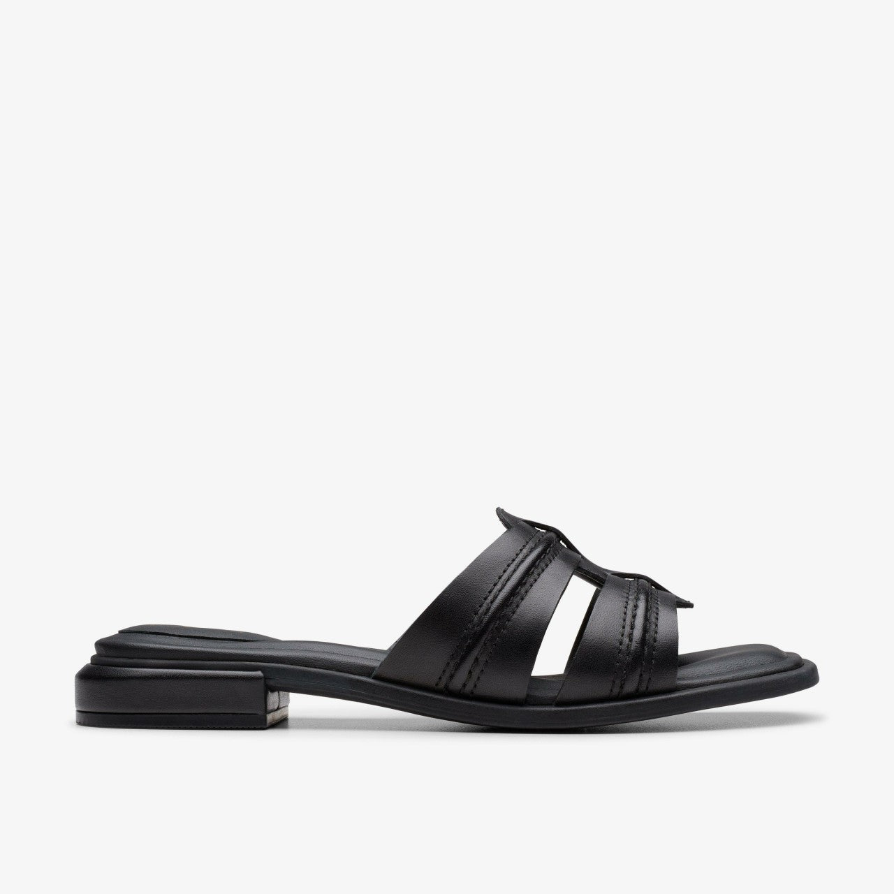 Ariany Mule Black Leather | Clarks on Sale