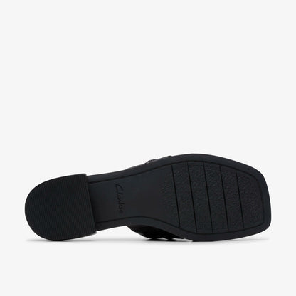 Ariany Mule Black Leather | Clarks on Sale