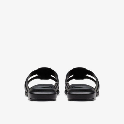 Ariany Mule Black Leather | Clarks on Sale