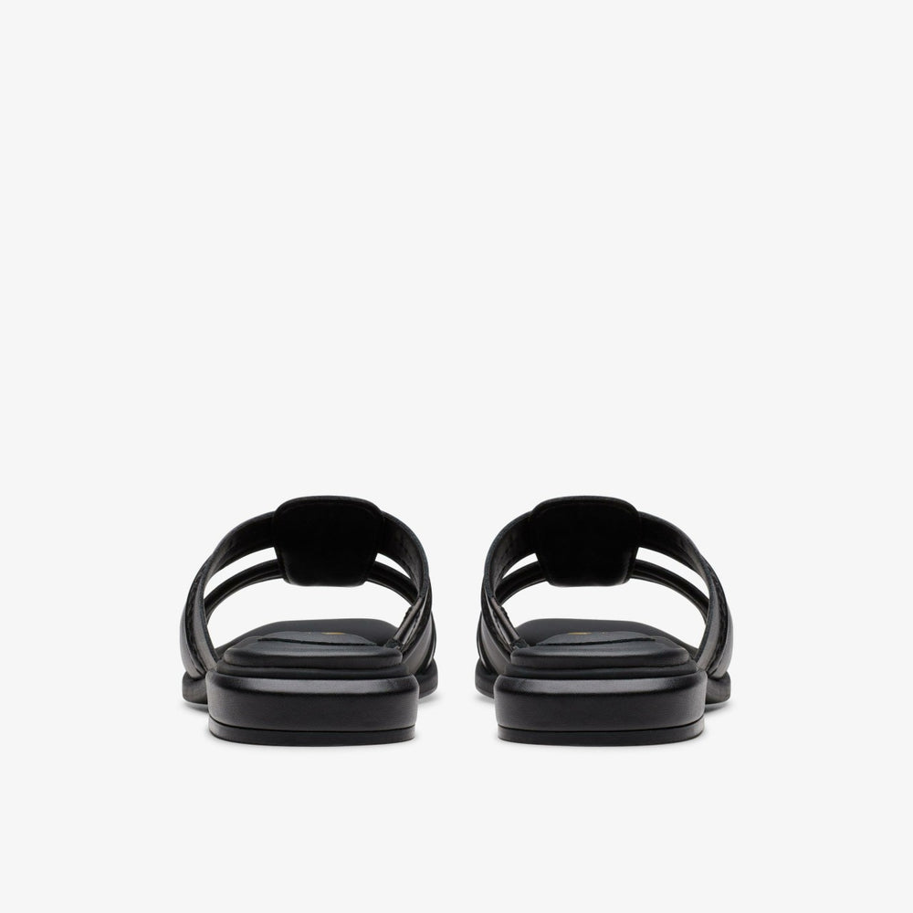 Ariany Mule Black Leather | Clarks on Sale
