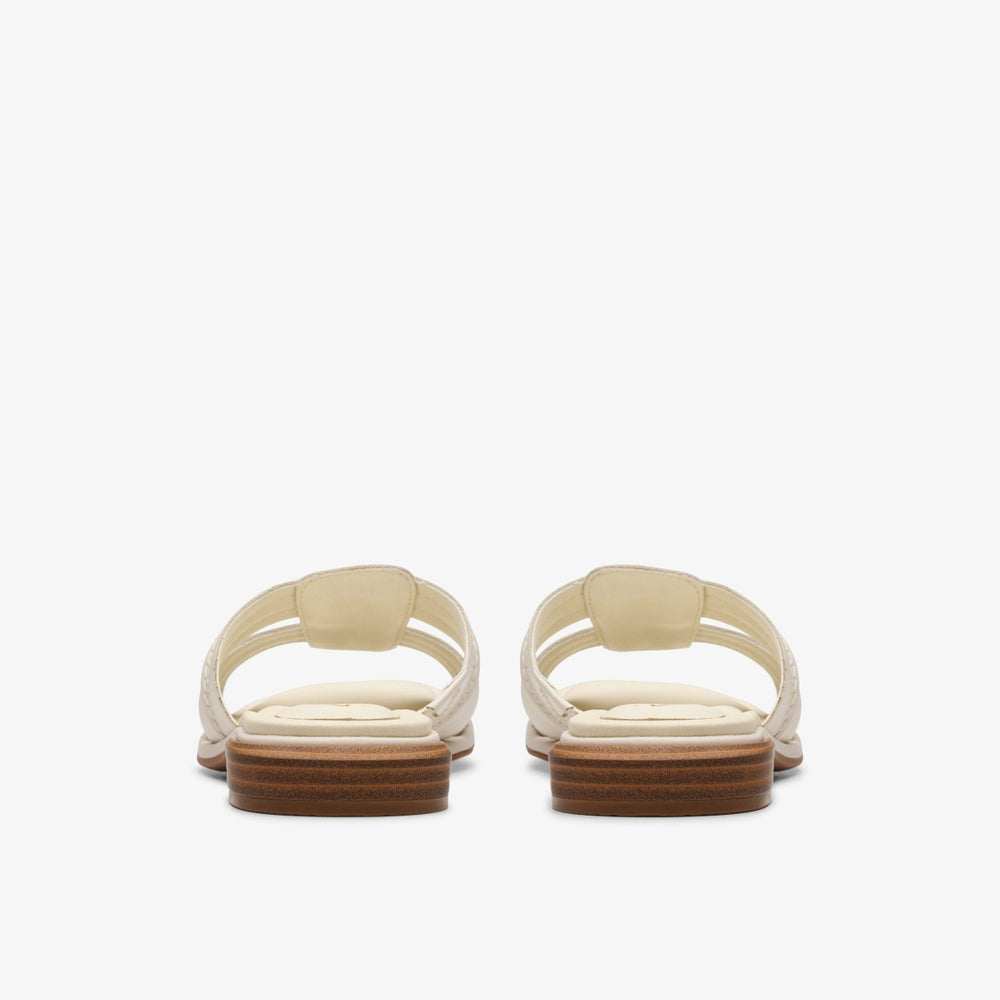 Ariany Mule Cream Leather | Clarks for sale