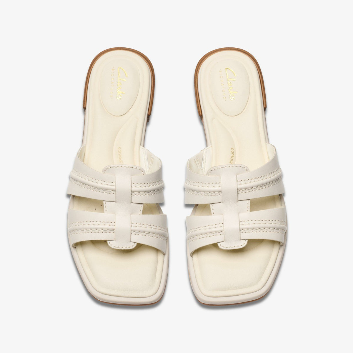 Ariany Mule Cream Leather | Clarks for sale