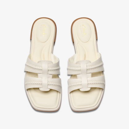 Ariany Mule Cream Leather | Clarks for sale
