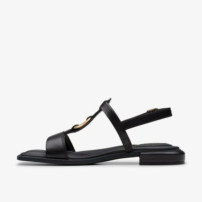 Ariany Sling Black Leather | Clarks outlet