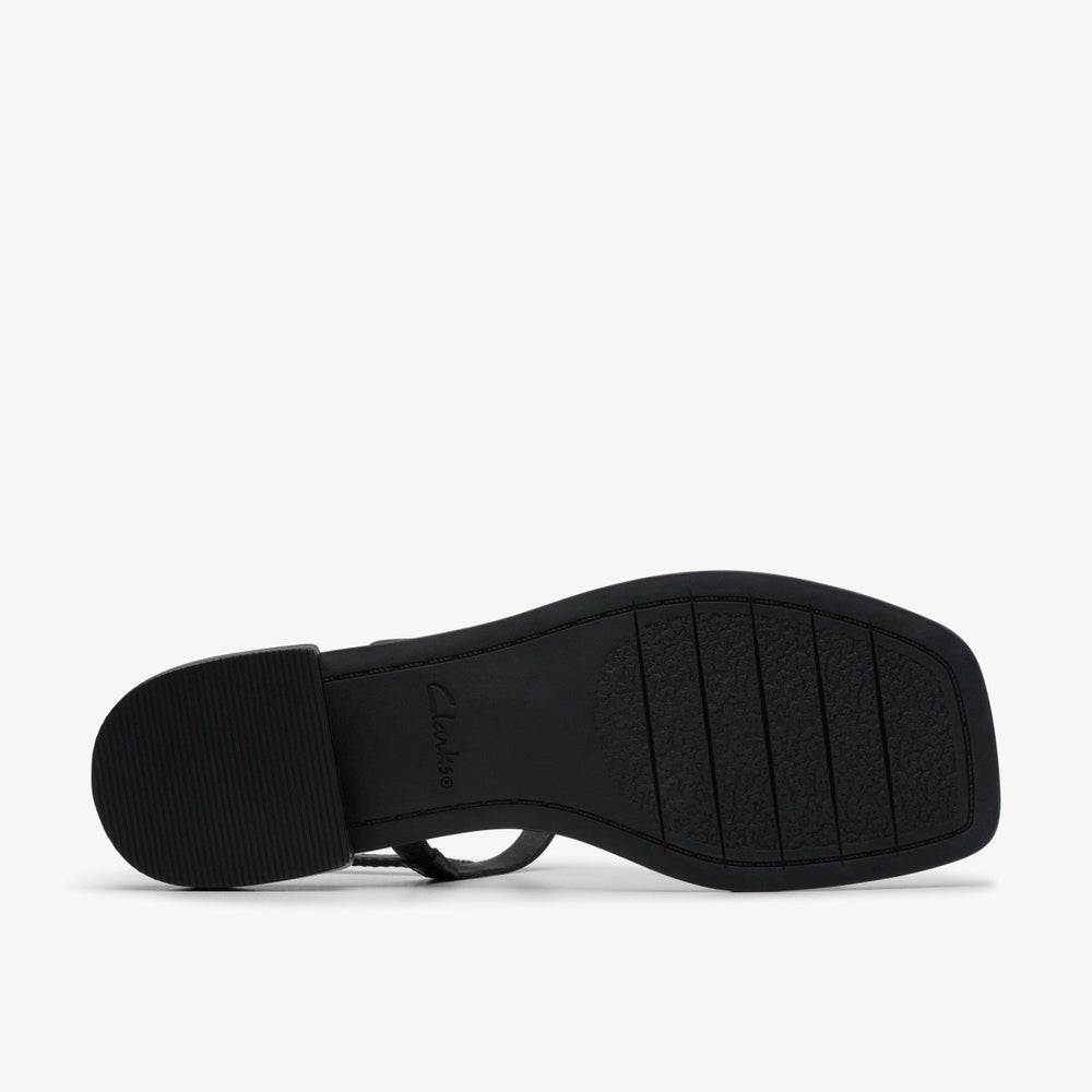 Ariany Sling Black Leather | Clarks outlet