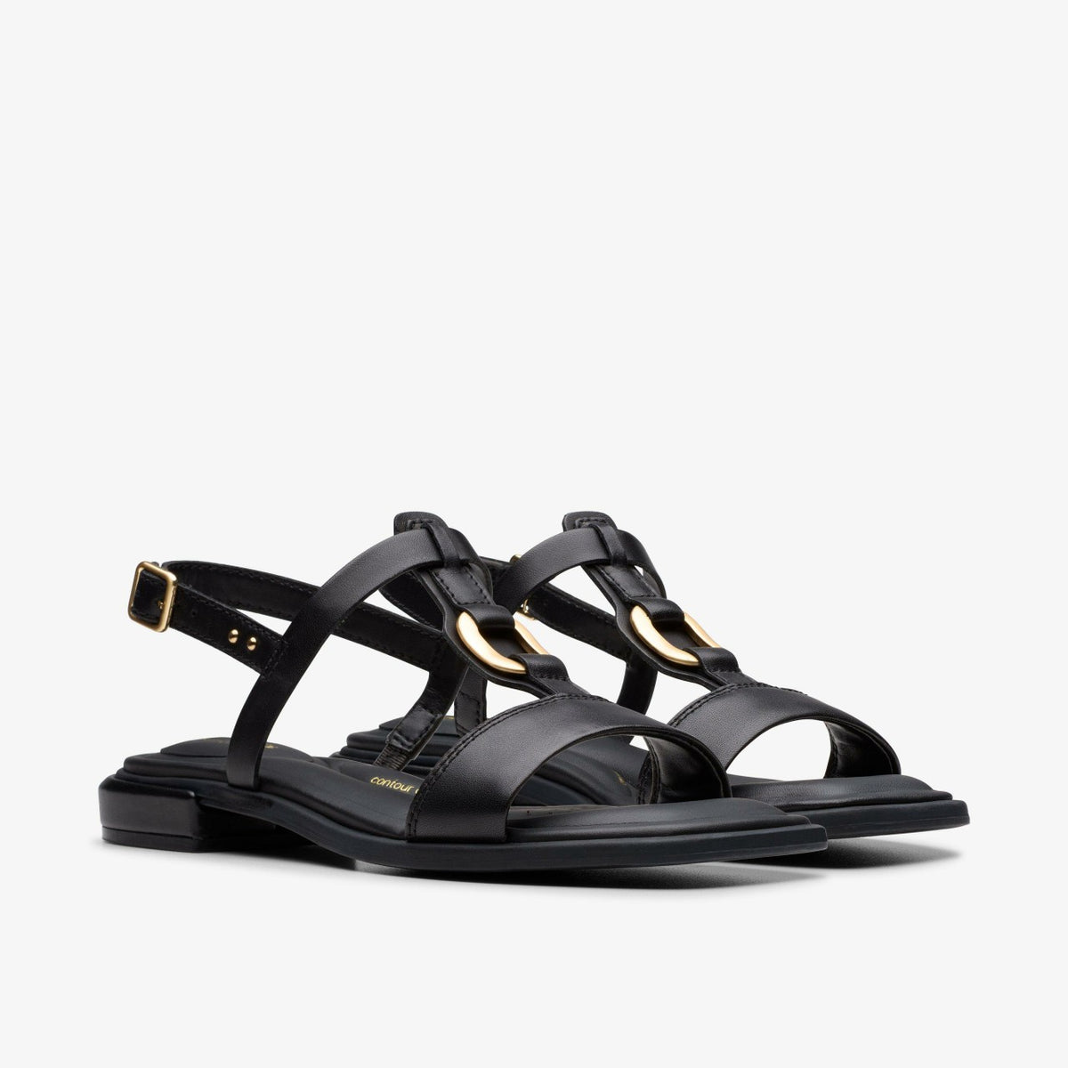 Ariany Sling Black Leather | Clarks outlet