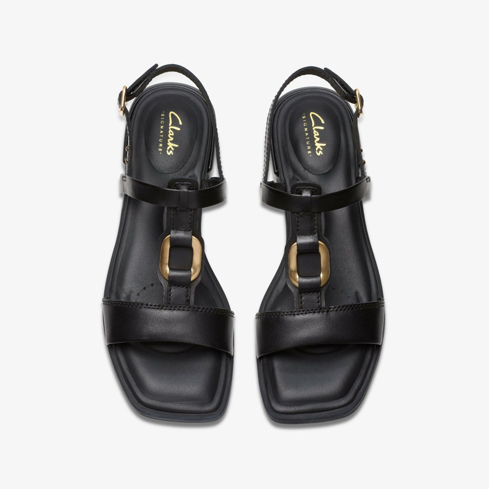Ariany Sling Black Leather | Clarks outlet