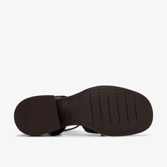 Morwyn Strap Black Leather | Clarks for sale