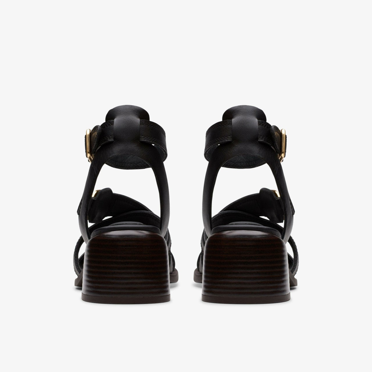 Morwyn Strap Black Leather | Clarks for sale