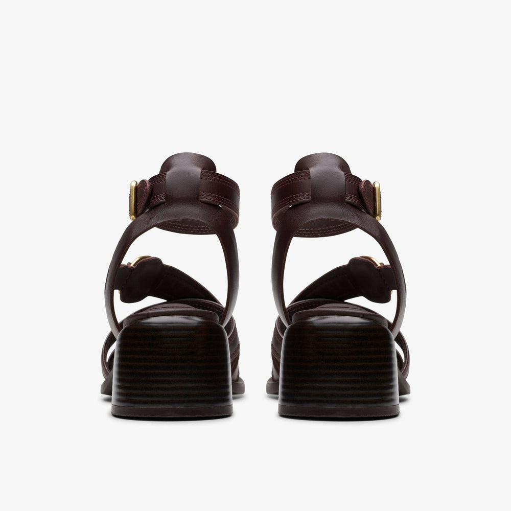 Morwyn Strap Wine Leather | Clarks Sale