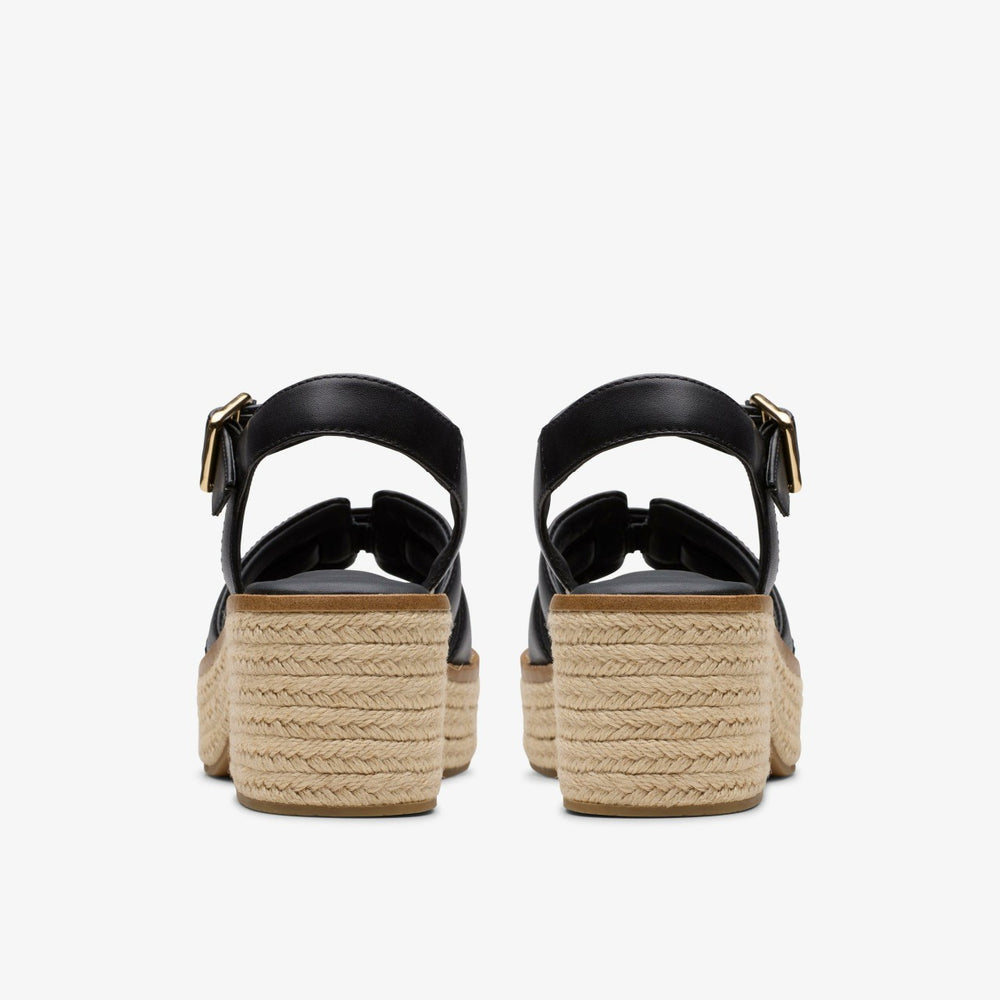 Coledale Strap Black Leather | Clarks discount